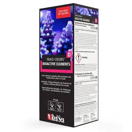 Red Sea Trace Colors A/B/C/D – Coral Coloration Supplement