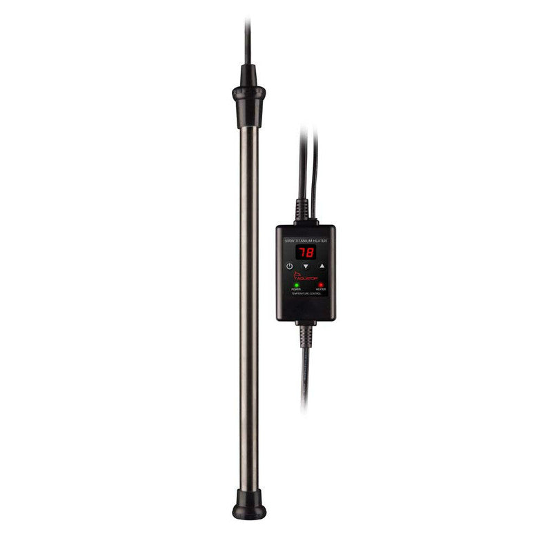 Aquatop Titanium Aquarium Heater with Controller