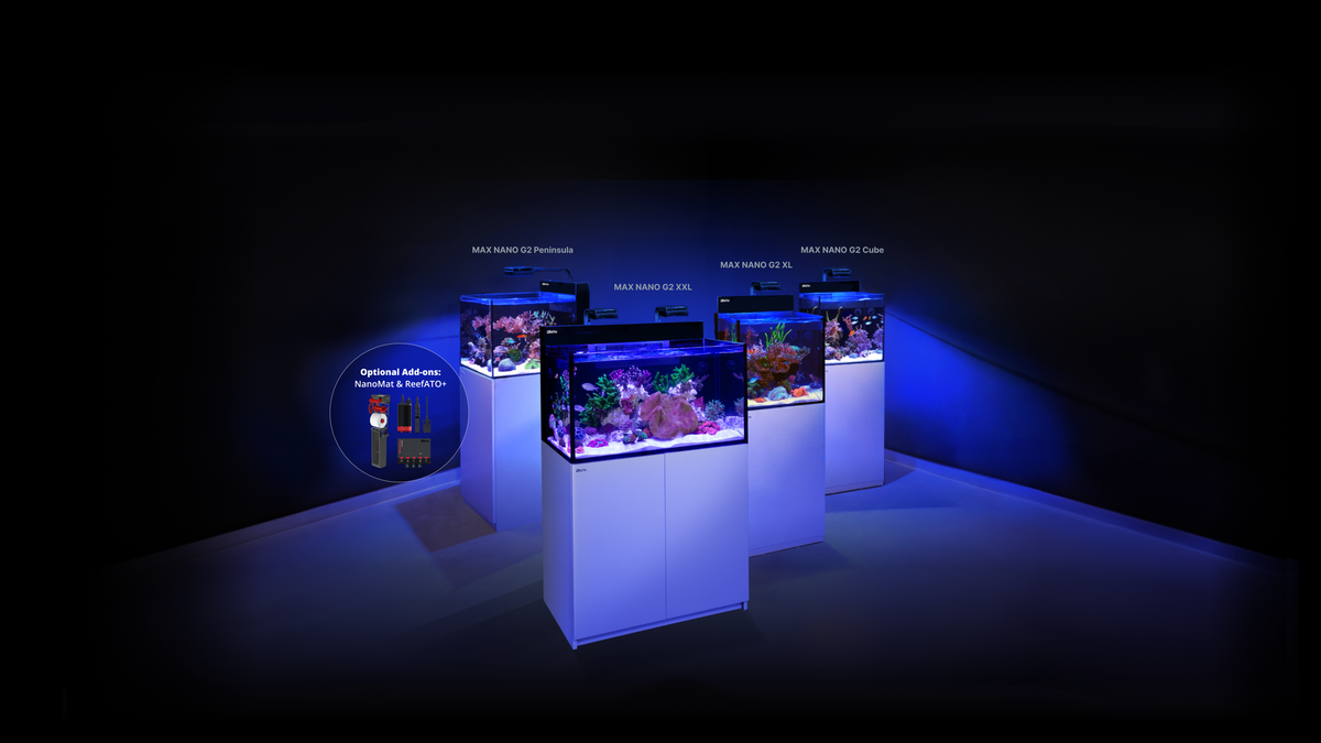 Red Sea MAX NANO G2 plug and play reef tanks