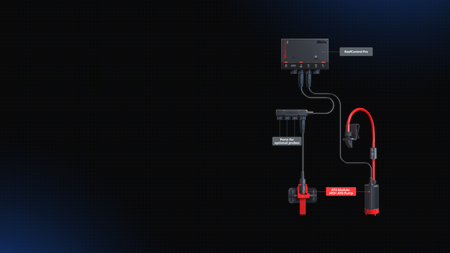 REEFER G3+ ReefControl controller and plumbing