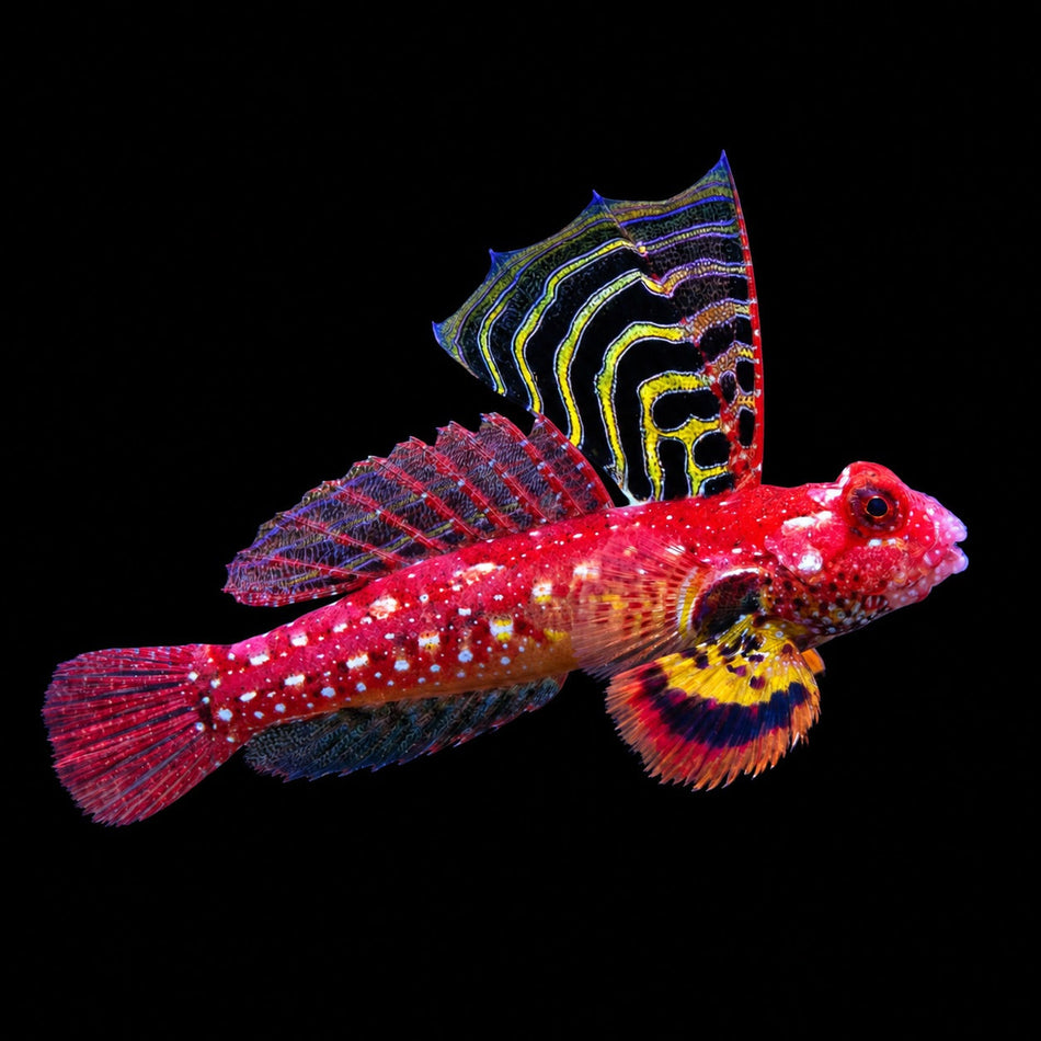 Ruby Red Dragonet (Synchiropus sycorax) – Strictly Fish & Corals Miami